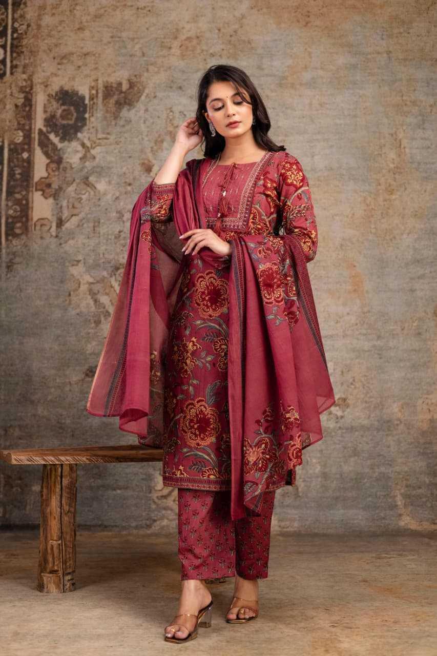 Cotton Cotton Designer Suit - MYLUXURY LANE ENTERPRISE