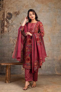 Cotton Cotton Designer Suit - MYLUXURY LANE ENTERPRISE