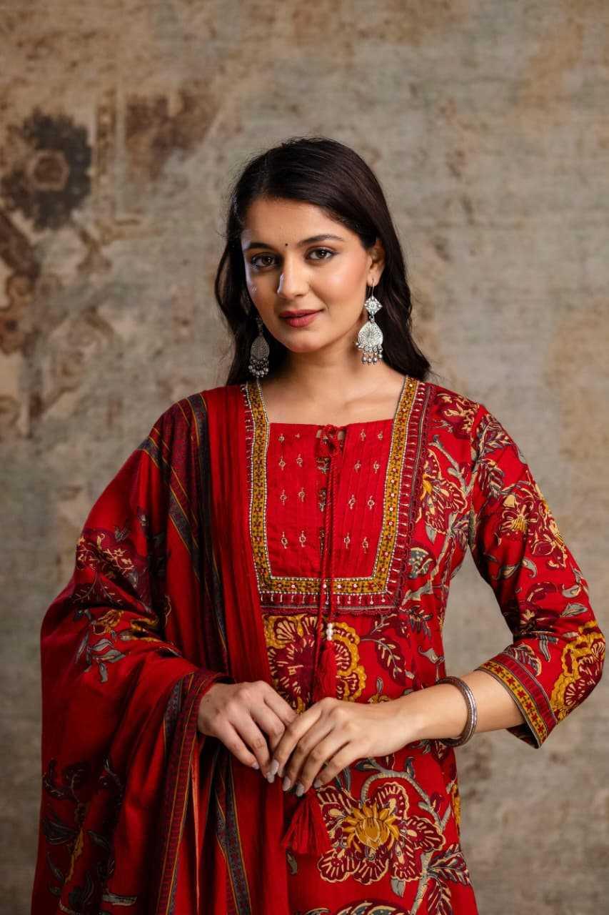 Cotton Cotton Designer Suit - MYLUXURY LANE ENTERPRISE