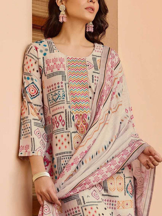 LADIES COTTON PRINTED SUIT - MYLUXURY LANE ENTERPRISE