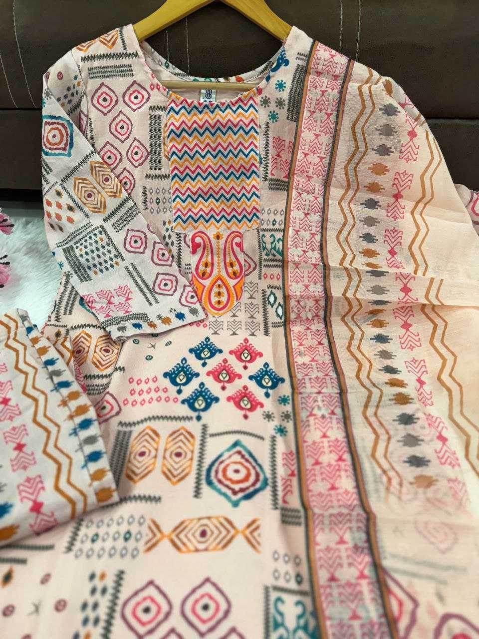 LADIES COTTON PRINTED SUIT - MYLUXURY LANE ENTERPRISE