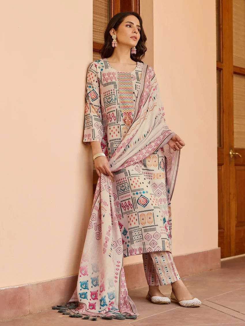 LADIES COTTON PRINTED SUIT - MYLUXURY LANE ENTERPRISE