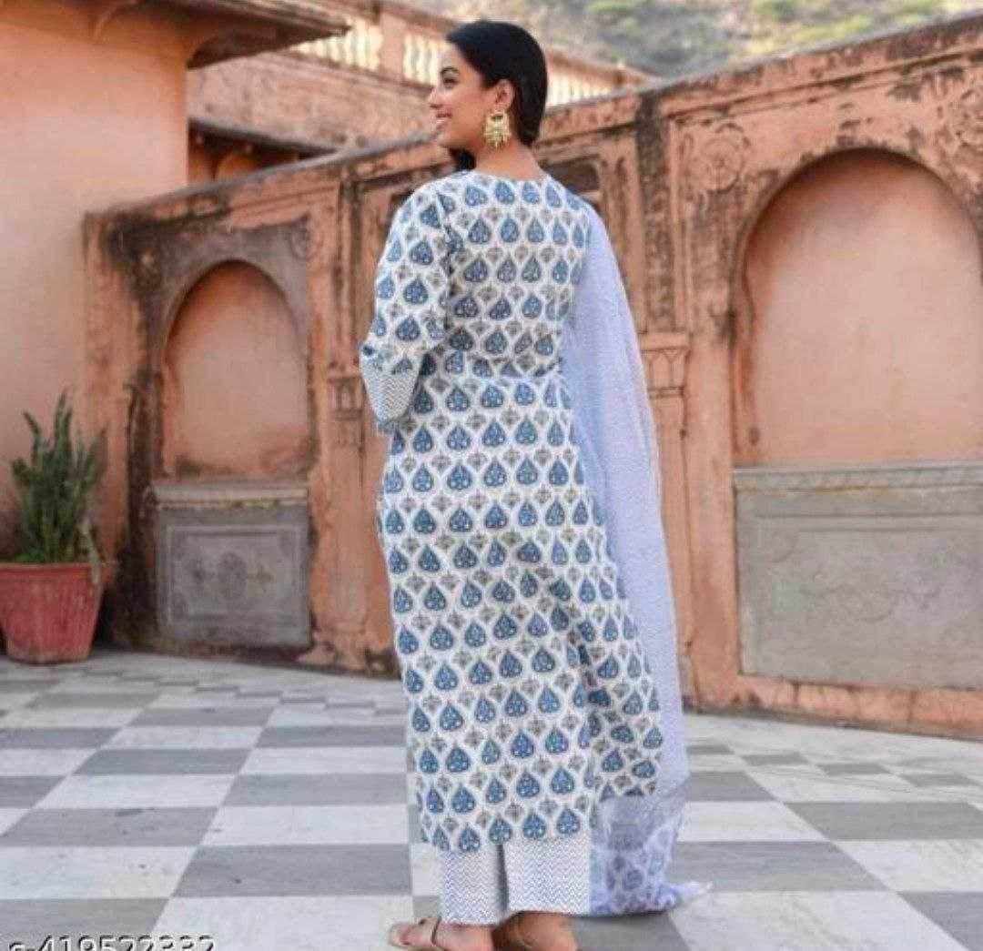 Cotton Casual Workwear Kurtis Printed Kurti - MYLUXURY LANE ENTERPRISE