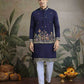 Cotton Mens Embroidered Kurta Pajama - MYLUXURY LANE ENTERPRISE
