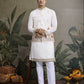 Cotton Mens Embroidered Kurta Pajama - MYLUXURY LANE ENTERPRISE