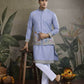 Cotton Mens Embroidered Kurta Pajama - MYLUXURY LANE ENTERPRISE