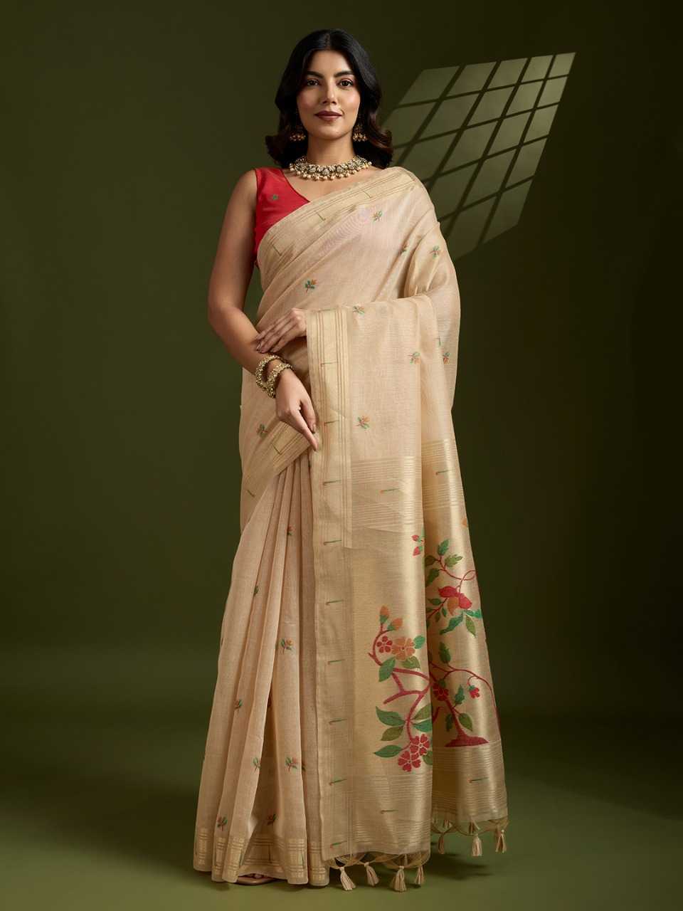Cotton Designer  Sarees