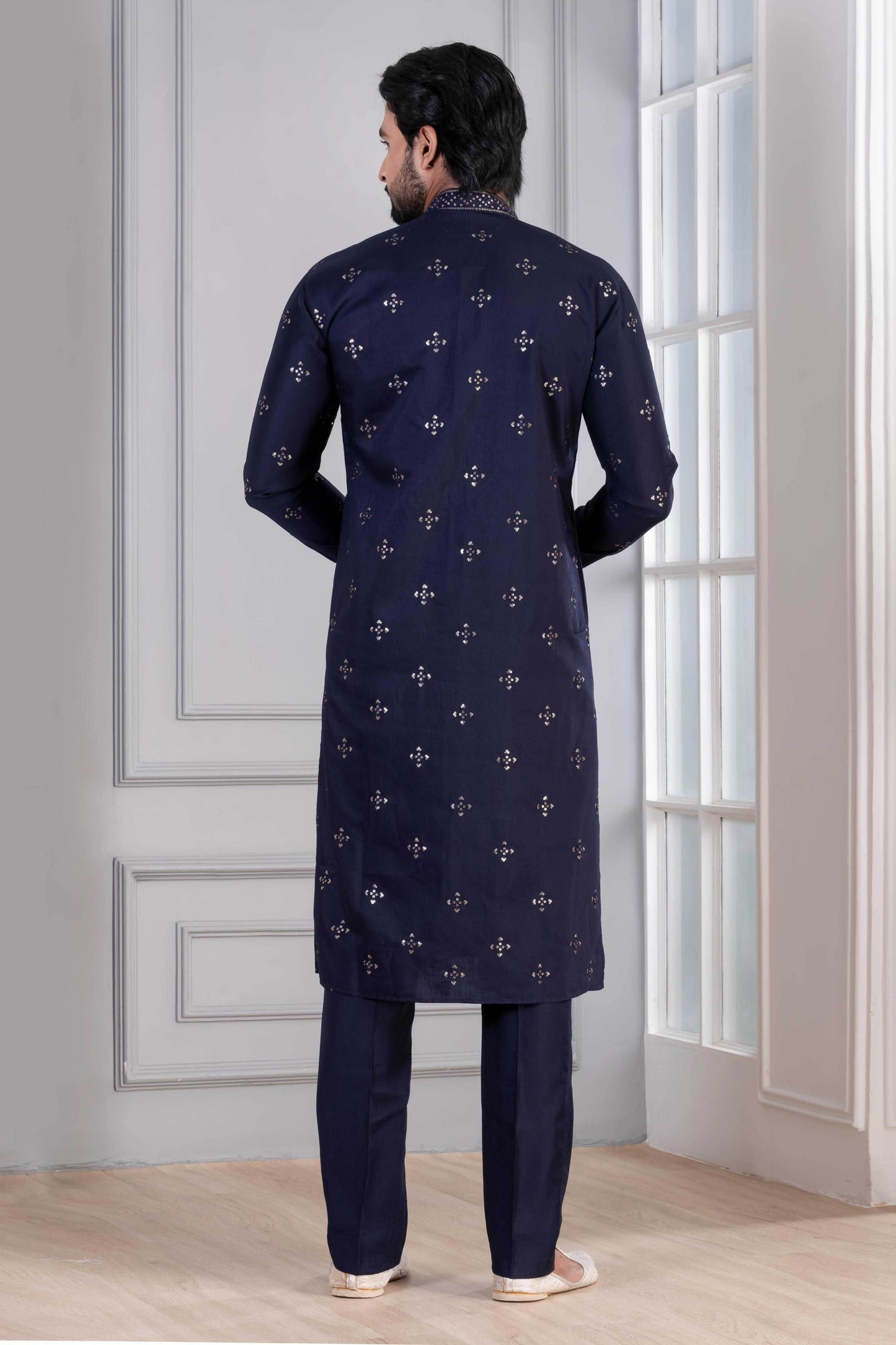 Cotton Men Kurta Pyjama - MYLUXURY LANE ENTERPRISE