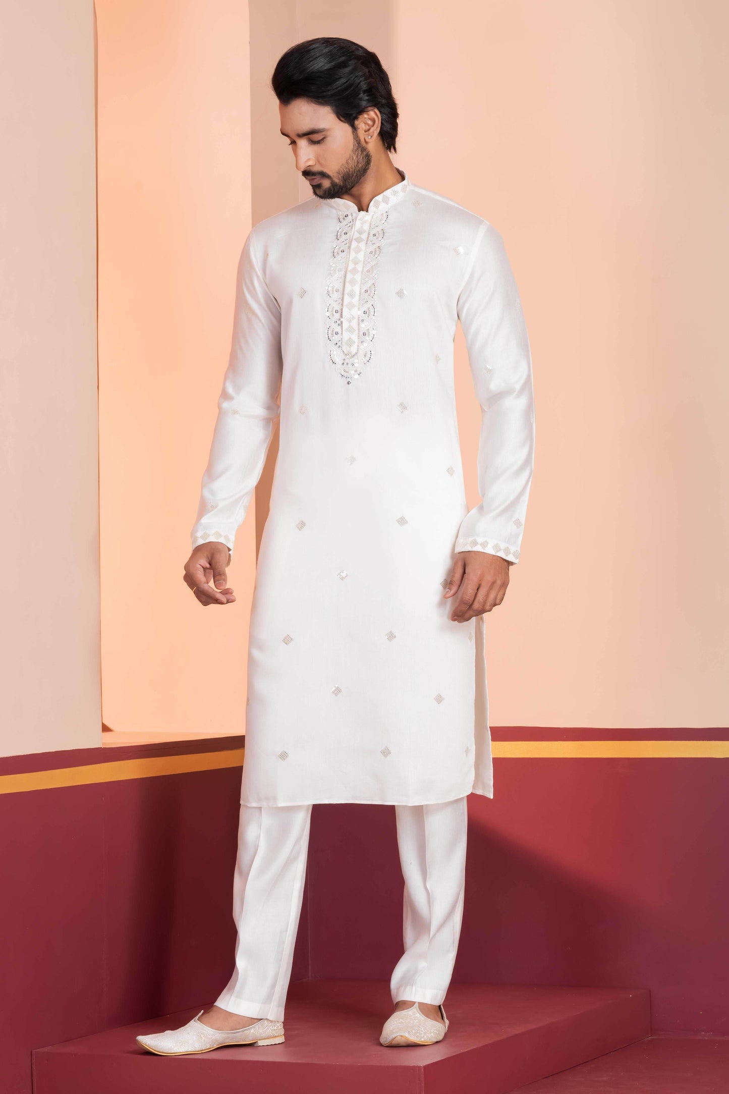Cotton Mens Kurta Pyjama - MYLUXURY LANE ENTERPRISE