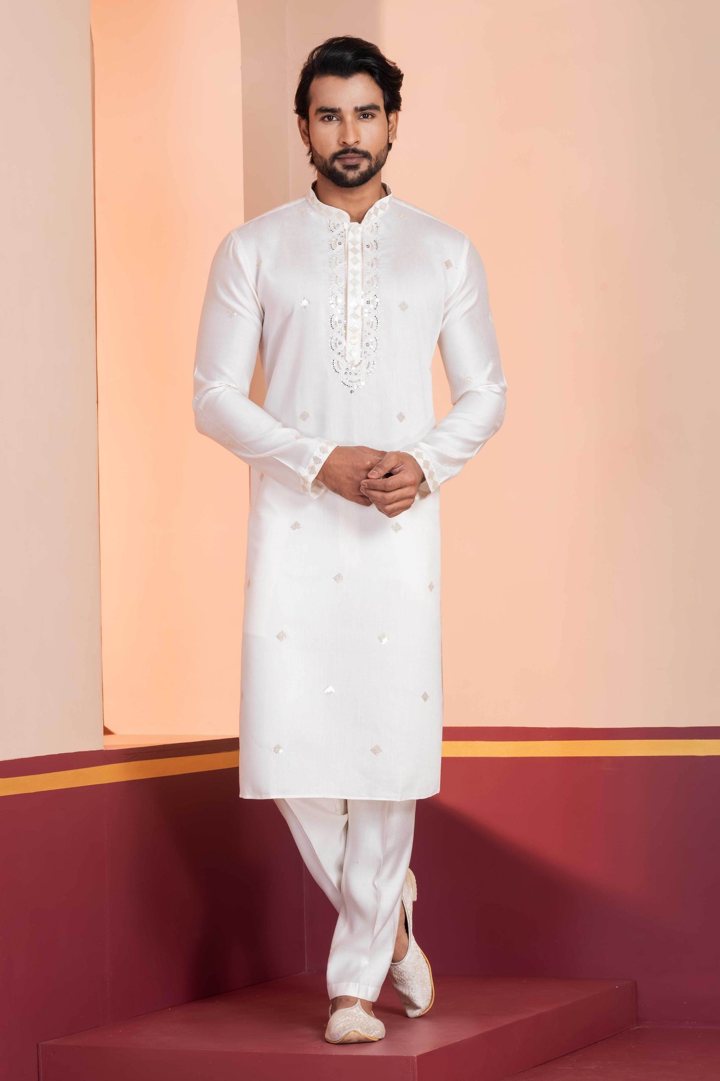 Cotton Mens Kurta Pyjama - MYLUXURY LANE ENTERPRISE