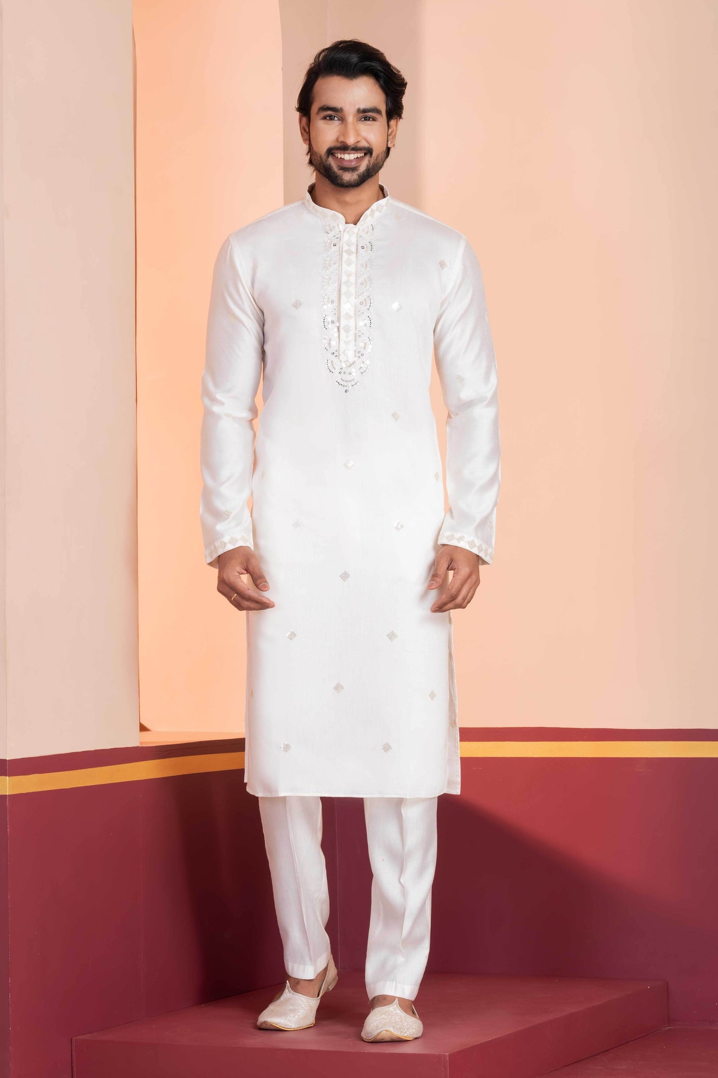 Cotton Mens Kurta Pyjama - MYLUXURY LANE ENTERPRISE
