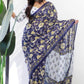 Printed Ajrakh Cotton Sarees - MYLUXURY LANE ENTERPRISE