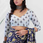 Printed Ajrakh Cotton Sarees - MYLUXURY LANE ENTERPRISE