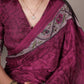Crepe  Ready To Wear  Printed Saree