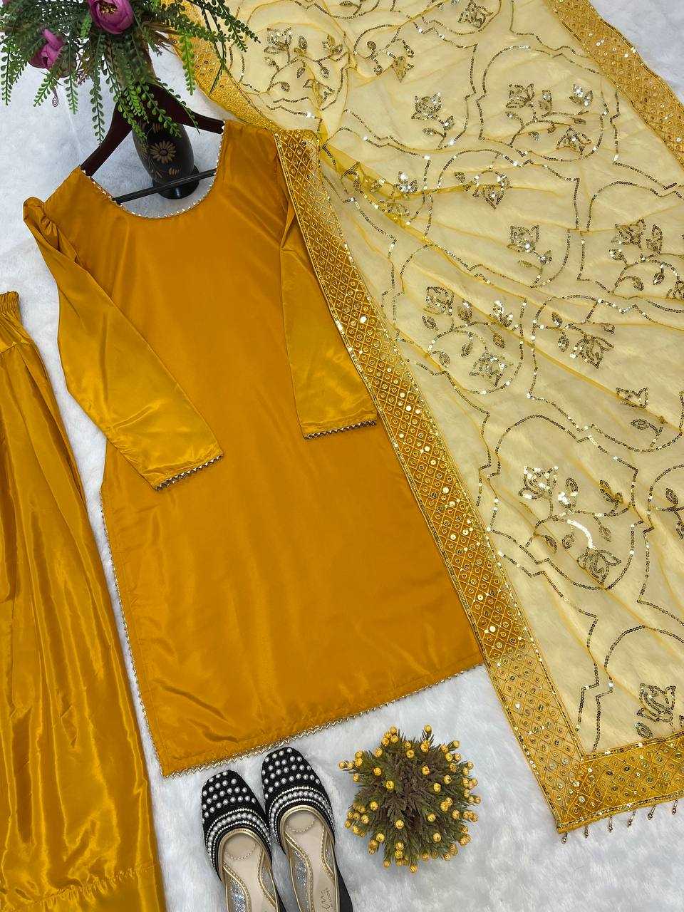 Crepe  Ladies Salwar Suits Party wear