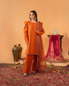 Crepe Silk Ladies Party wear Designer Suit - MYLUXURY LANE ENTERPRISE