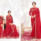 Crepe Silk  Embroidered Sarees