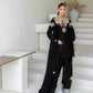 Crepe Silk Embroidery Suits Palazzo Black Salwar Suit - MYLUXURY LANE ENTERPRISE