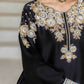 Crepe Silk Embroidery Suits Palazzo Black Salwar Suit - MYLUXURY LANE ENTERPRISE