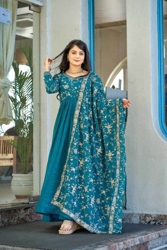 EMBROIDERED DESIGNER FANCY LEHENGA - MYLUXURY LANE ENTERPRISE