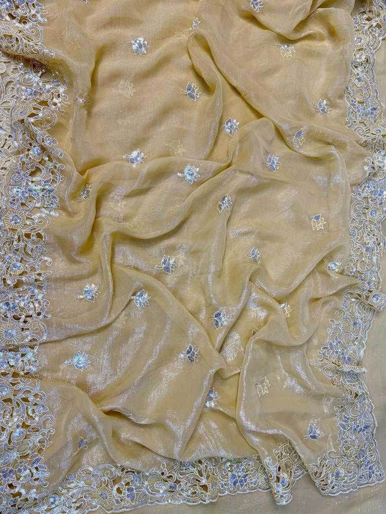 Ready To Wear Sarees Soft Silk Embroidered Saree - MYLUXURY LANE ENTERPRISE