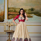 Dola Silk Anarkali Floor-Length Gown With Koti Set - MYLUXURY LANE ENTERPRISE