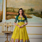 Dola Silk Anarkali Floor-Length Gown With Koti Set - MYLUXURY LANE ENTERPRISE