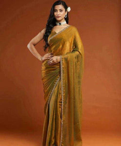 Fancy  Designer Party Wear Saree