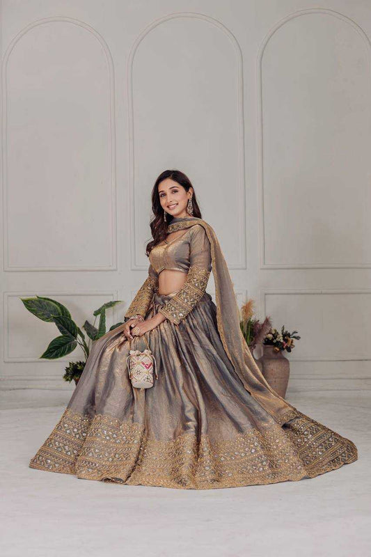 Designer  Embroidered Lehenga