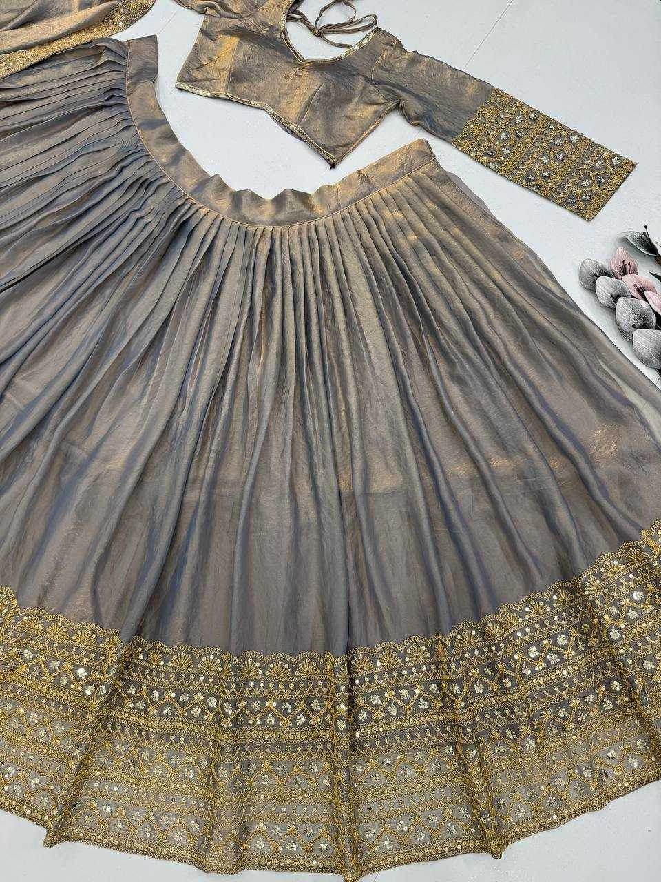 Designer Embroidered Lehenga - MYLUXURY LANE ENTERPRISE