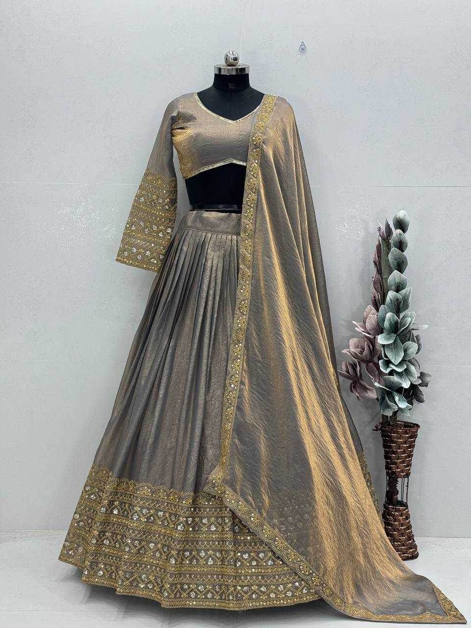 Designer Embroidered Lehenga - MYLUXURY LANE ENTERPRISE