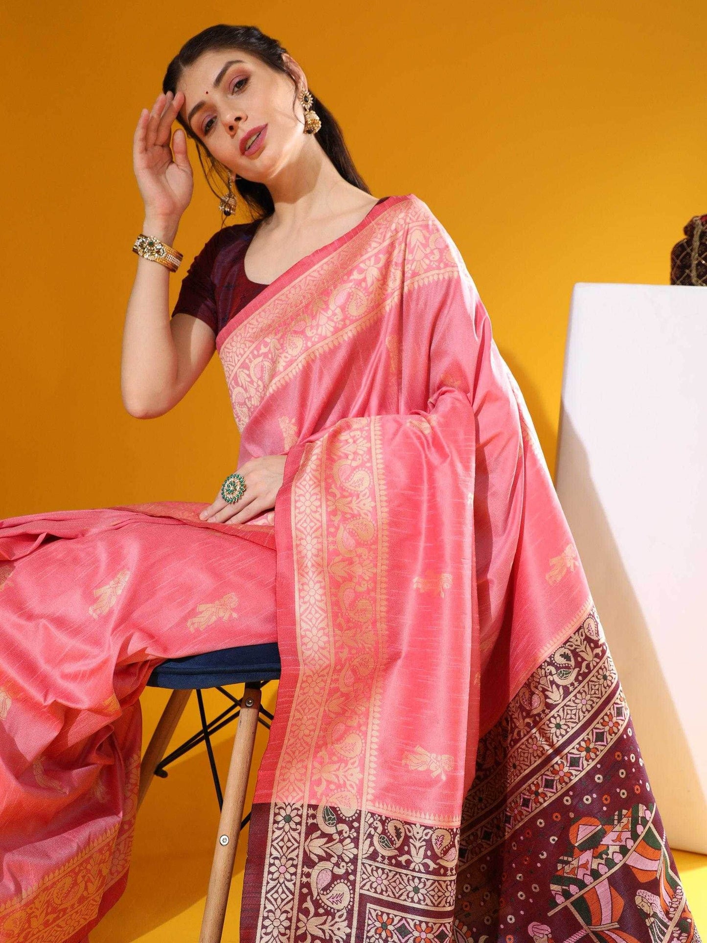 HIRAN Sarees - MYLUXURY LANE ENTERPRISE