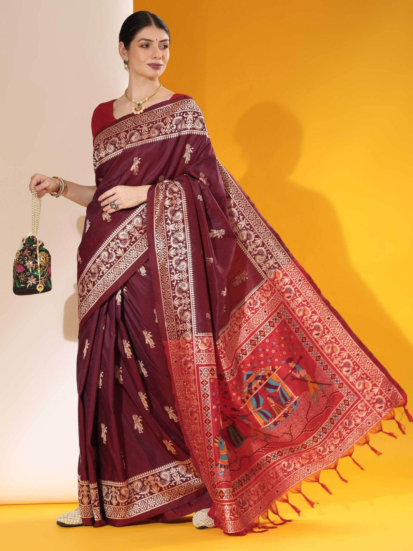 HIRAN Sarees - MYLUXURY LANE ENTERPRISE