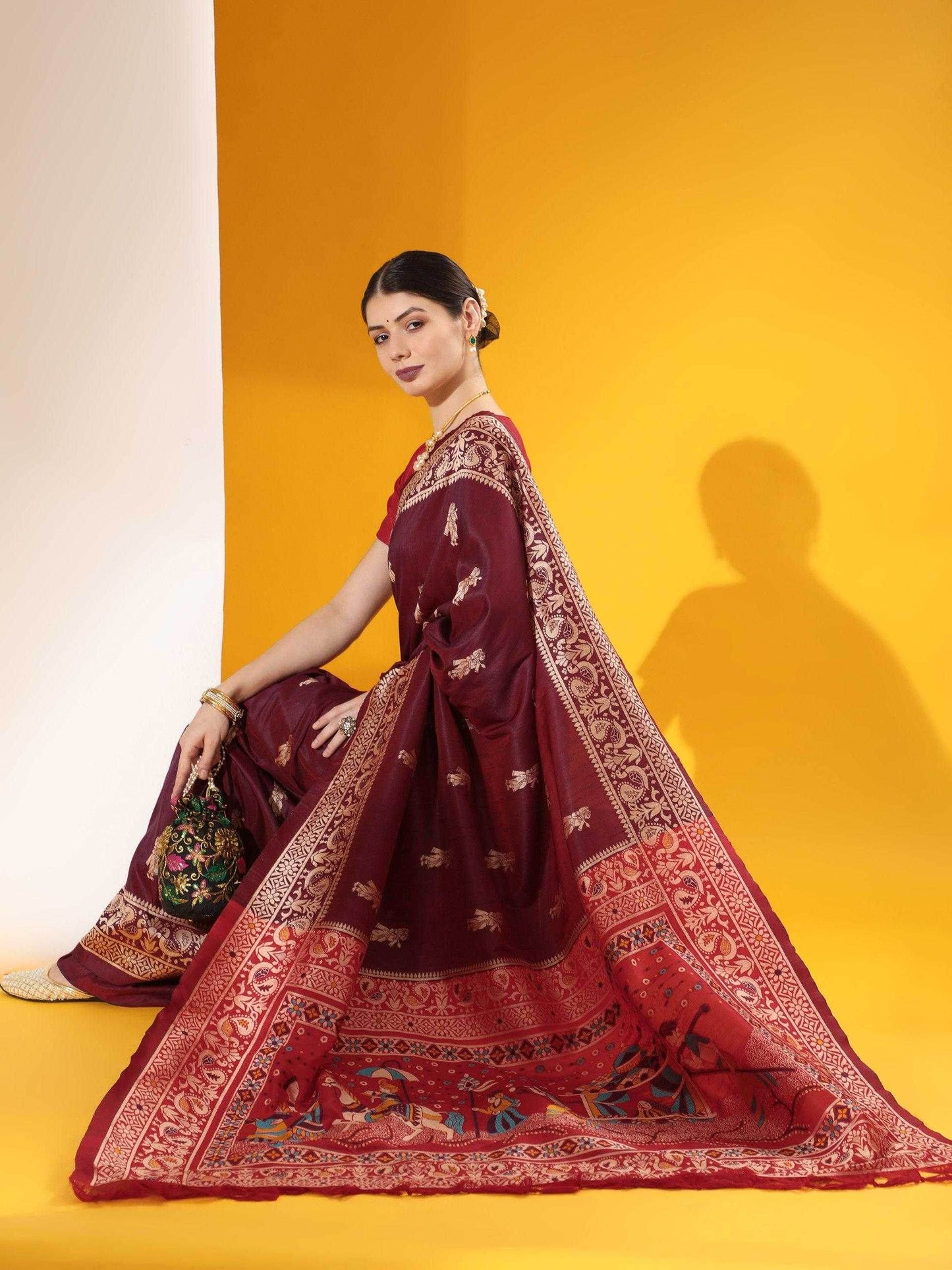 HIRAN Sarees - MYLUXURY LANE ENTERPRISE