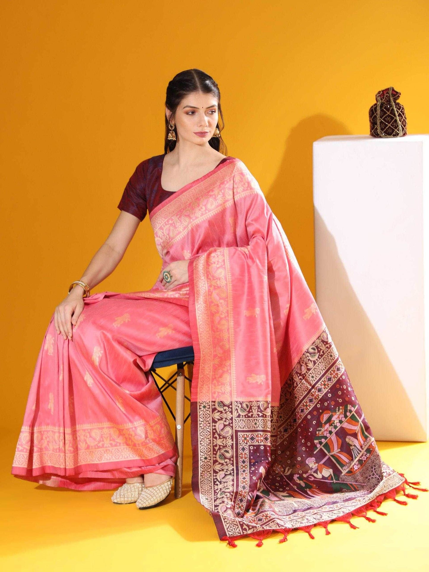 HIRAN Sarees - MYLUXURY LANE ENTERPRISE