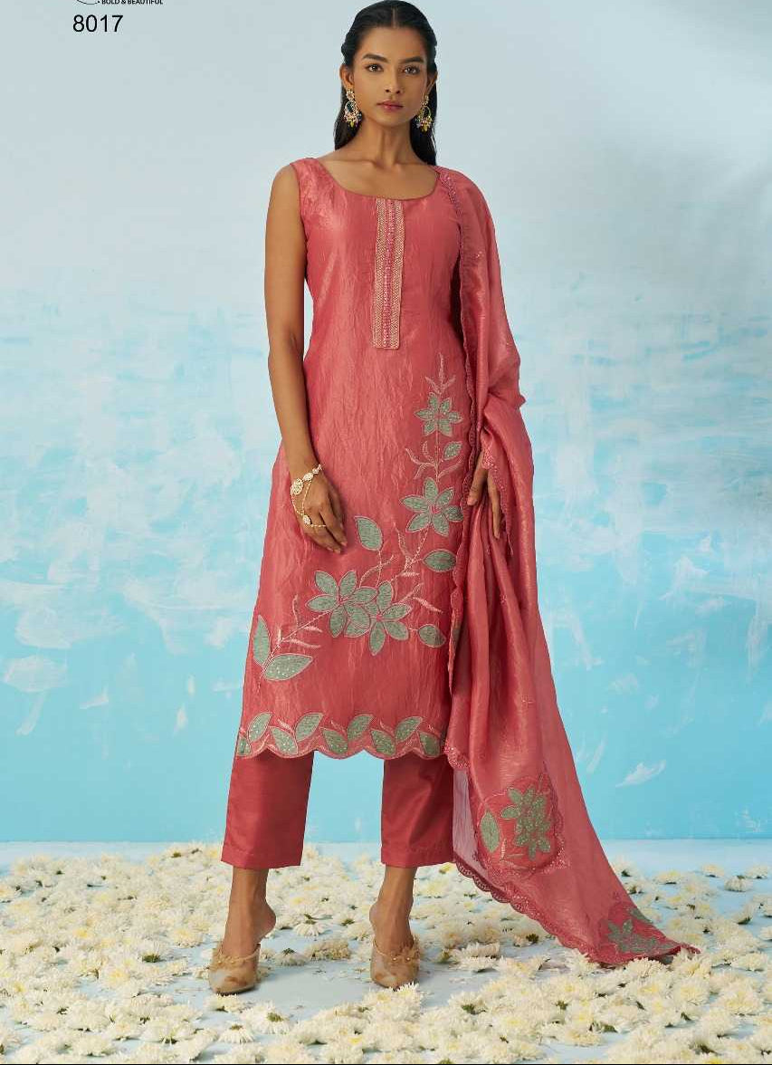 Embroidery Designer Party wear  Suit