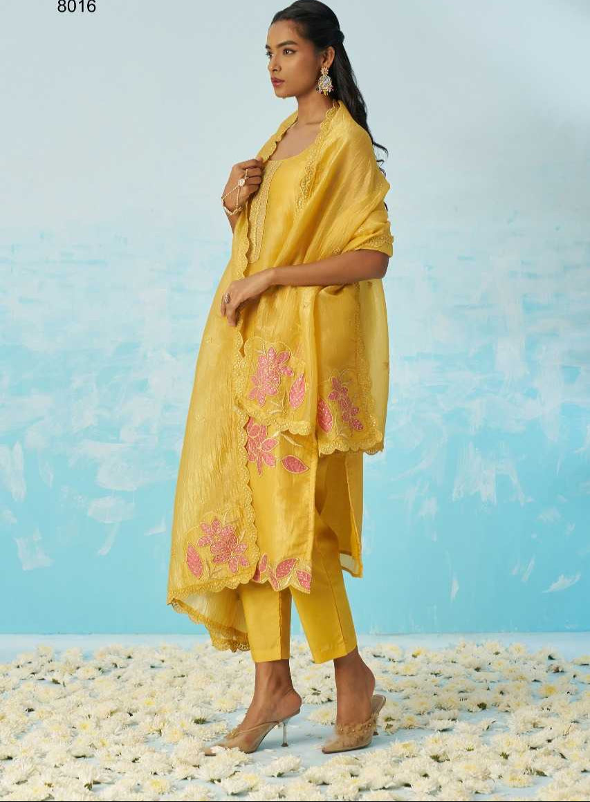 Embroidery Designer Party wear  Suit