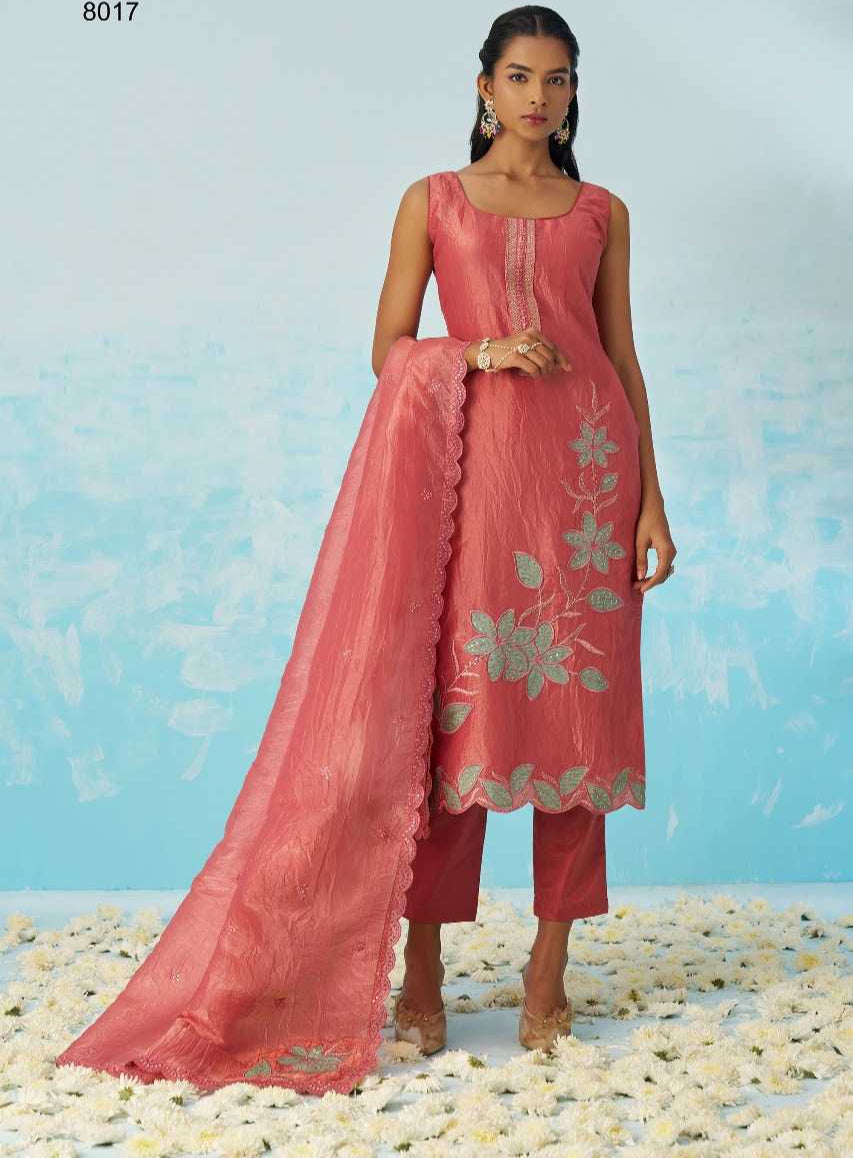 Embroidery Designer Party wear  Suit