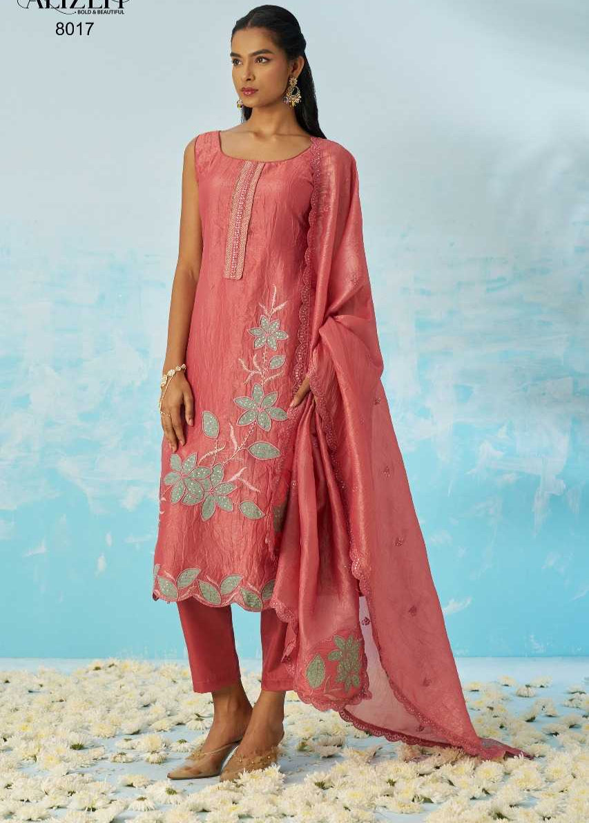 Embroidery Designer Party wear  Suit