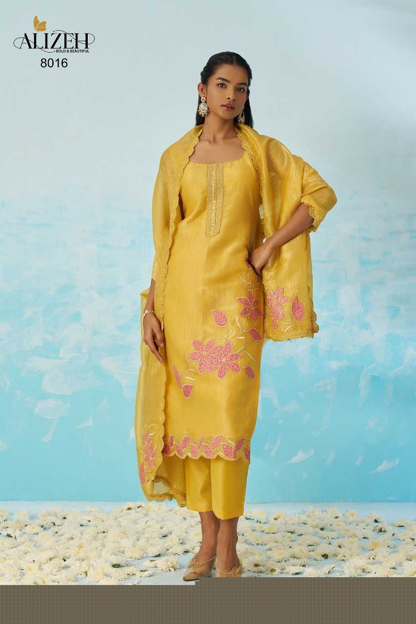Embroidery Designer Party wear  Suit