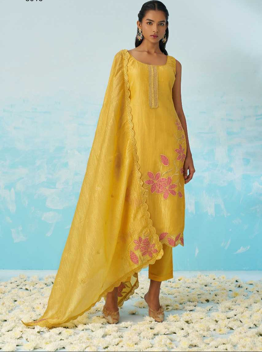 Embroidery Designer Party wear  Suit