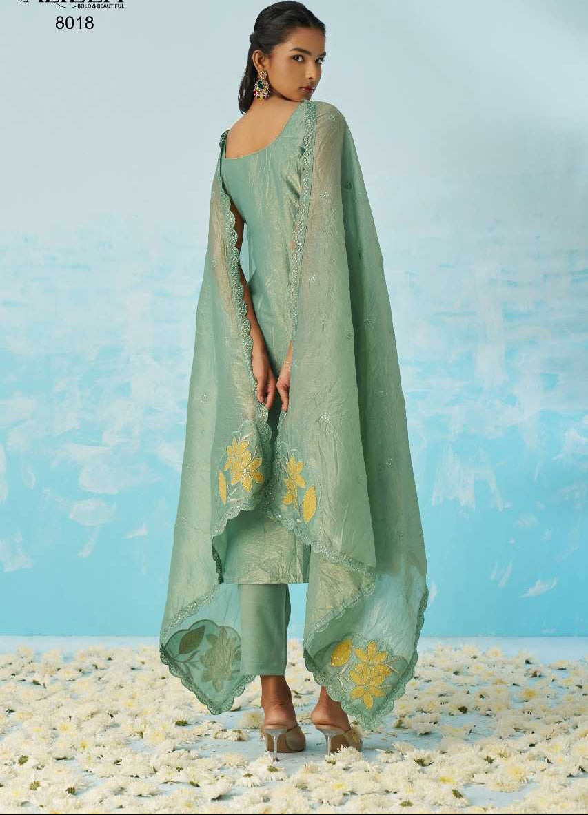Embroidery Designer Party wear  Suit