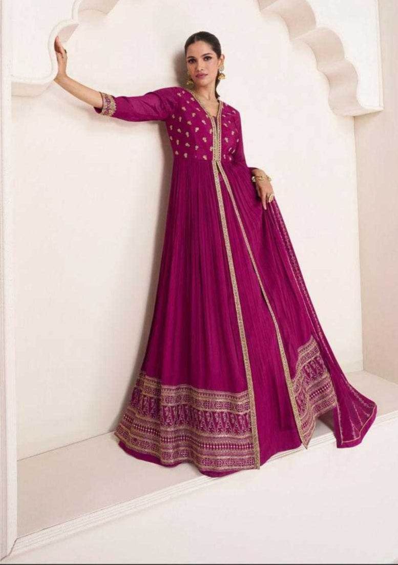 Designer Party Wear Dress - MYLUXURY LANE ENTERPRISE