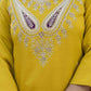Designer Embroidered Kurti Haldi Outfits - MYLUXURY LANE ENTERPRISE