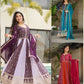 Faux Blooming Gown With Dupatta Sequin Gowns - MYLUXURY LANE ENTERPRISE
