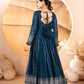 Faux Blooming Anarkali Sequin Gown - MYLUXURY LANE ENTERPRISE
