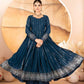 Faux Blooming Anarkali Sequin Gown - MYLUXURY LANE ENTERPRISE