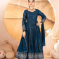 Faux Blooming Anarkali Sequin Gown - MYLUXURY LANE ENTERPRISE