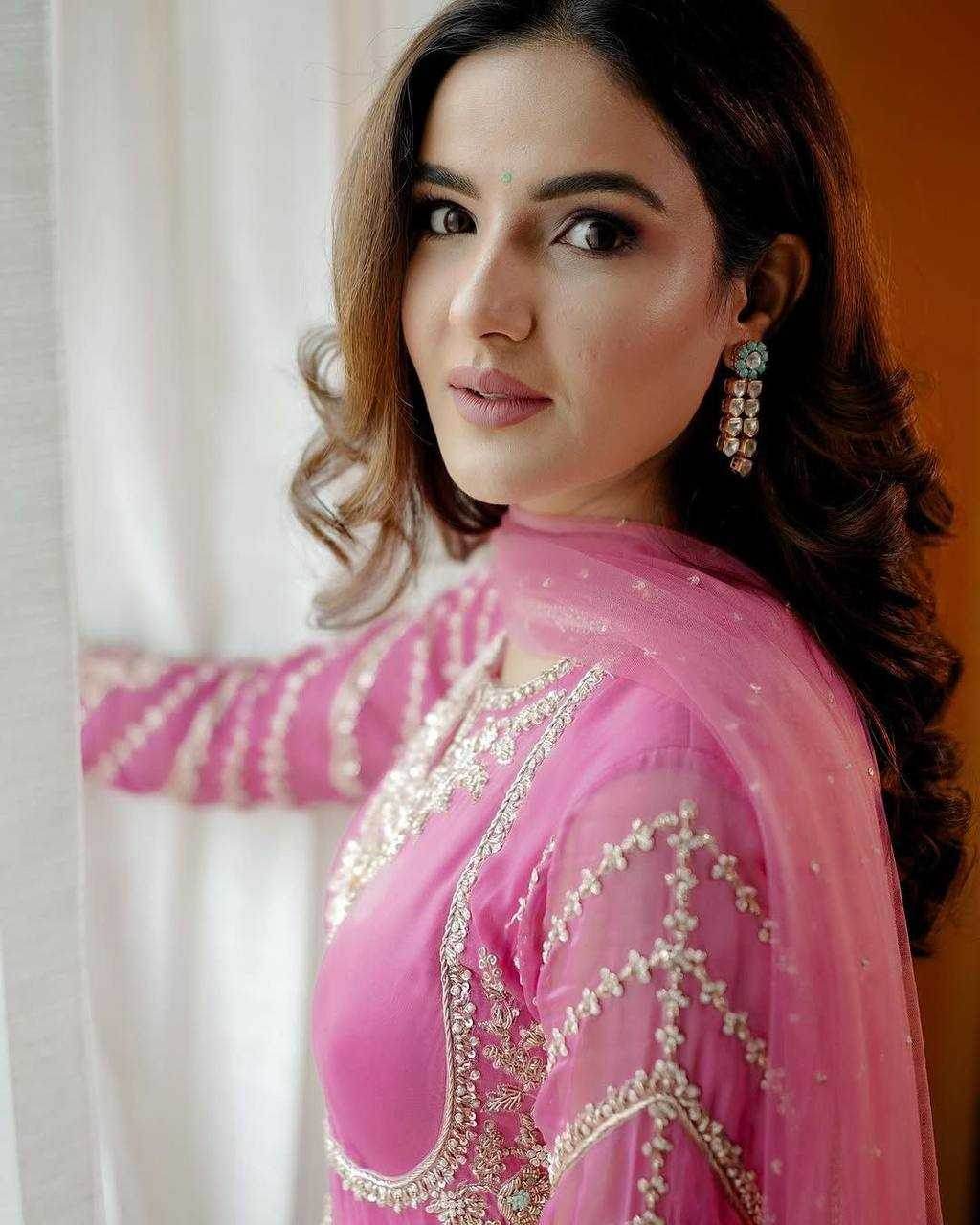 Faux Georgette Embroidery Gowns - MYLUXURY LANE ENTERPRISE