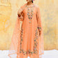 Faux Georgette Embroidery Palazzo Suit - MYLUXURY LANE ENTERPRISE